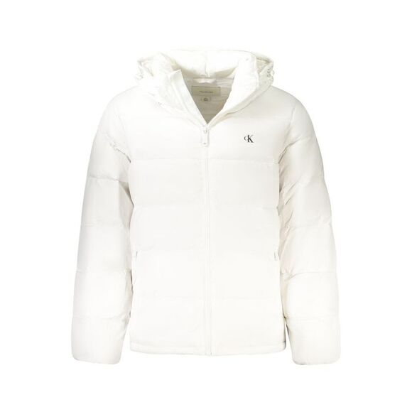 Calvin Klein Bianco Poliammide Men's Men's Jacket